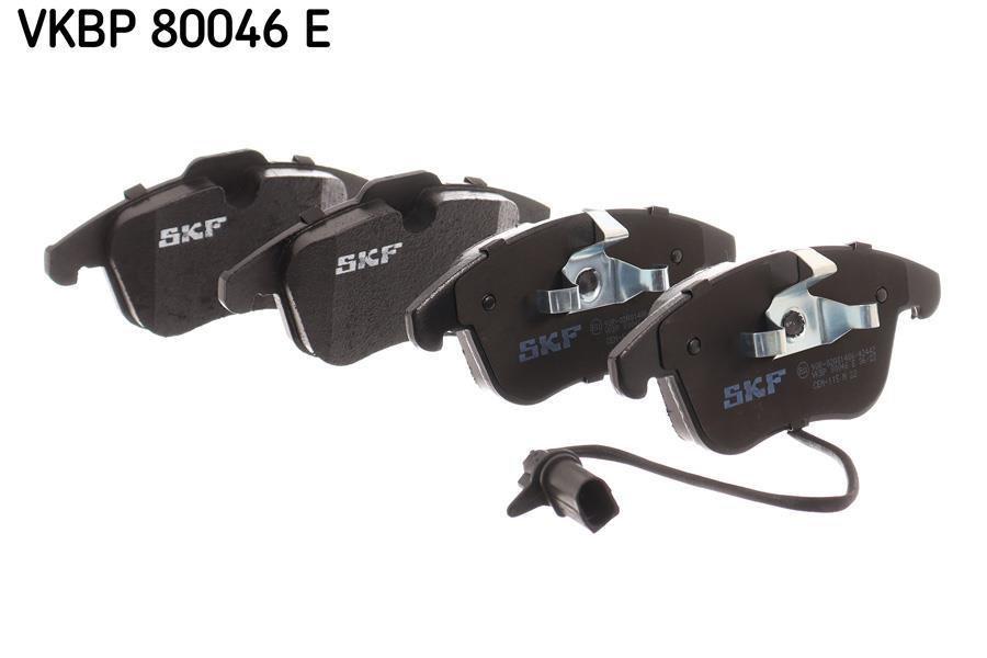 Juego de 4 pastillas de freno (Almohadilla de freno) SKF ref. VKBP 80046 E